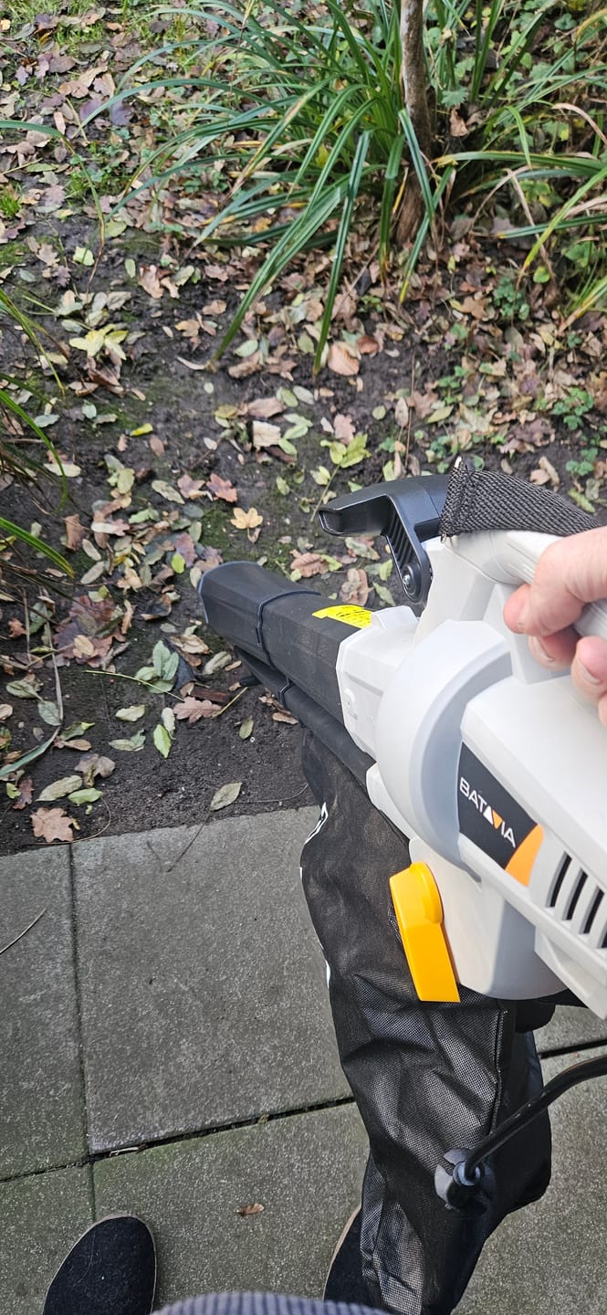 Customer photo review of 3300W 3-in-1 Electric Leaf Blower, Mulcher & Vacuum