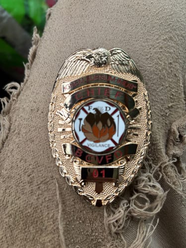 Customer photo review of Customizable Badge BA15