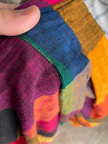 Customer photo review of FRIDA PANTS | MULTI CHEX