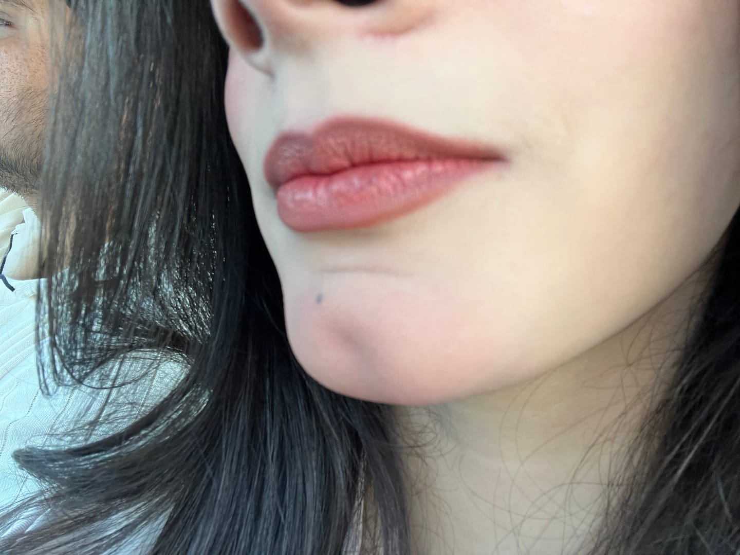 Customer photo review of Lip Glaze+Velvet Flush Duo