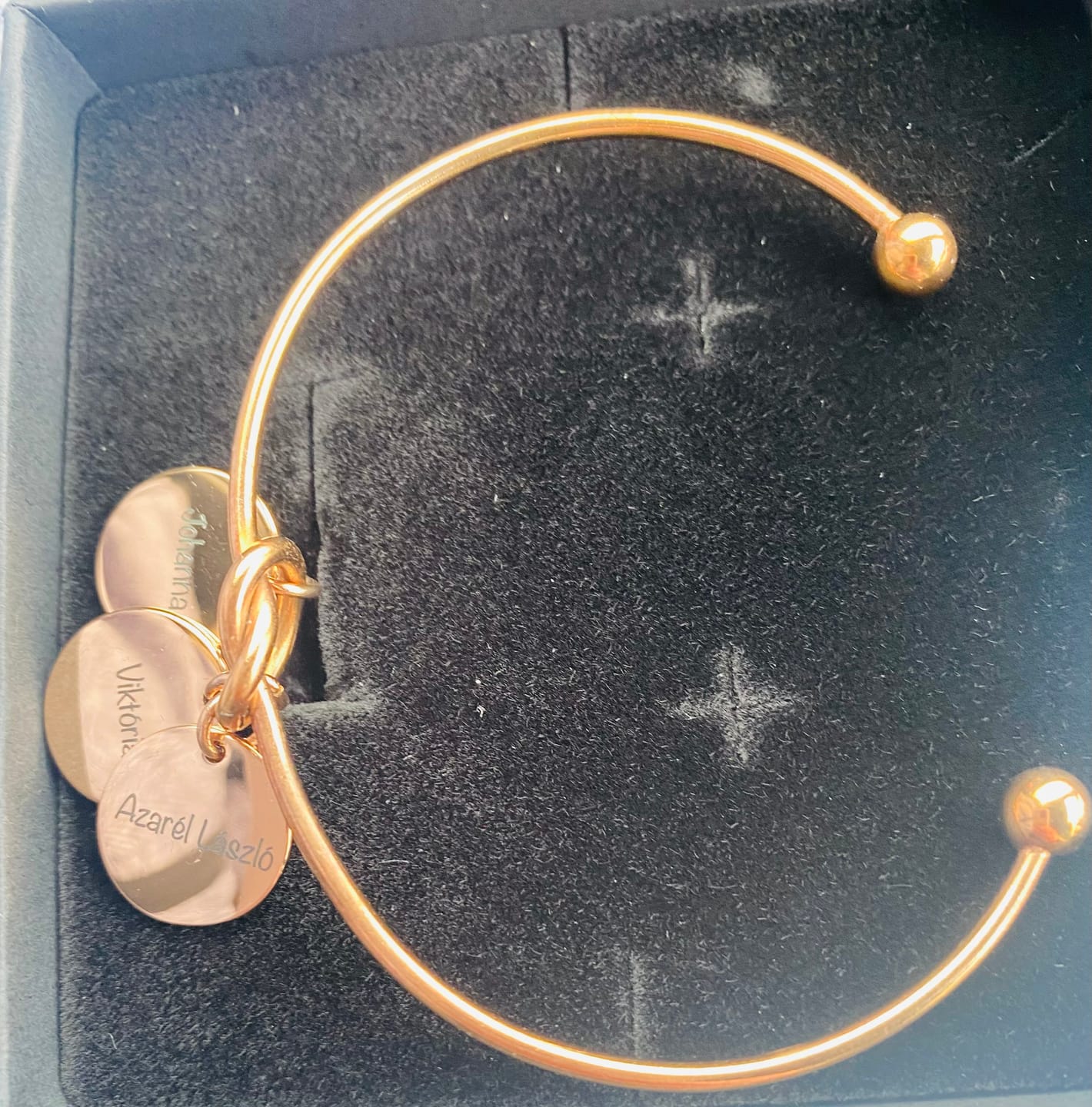Customer photo review of Bracelet: Nodum