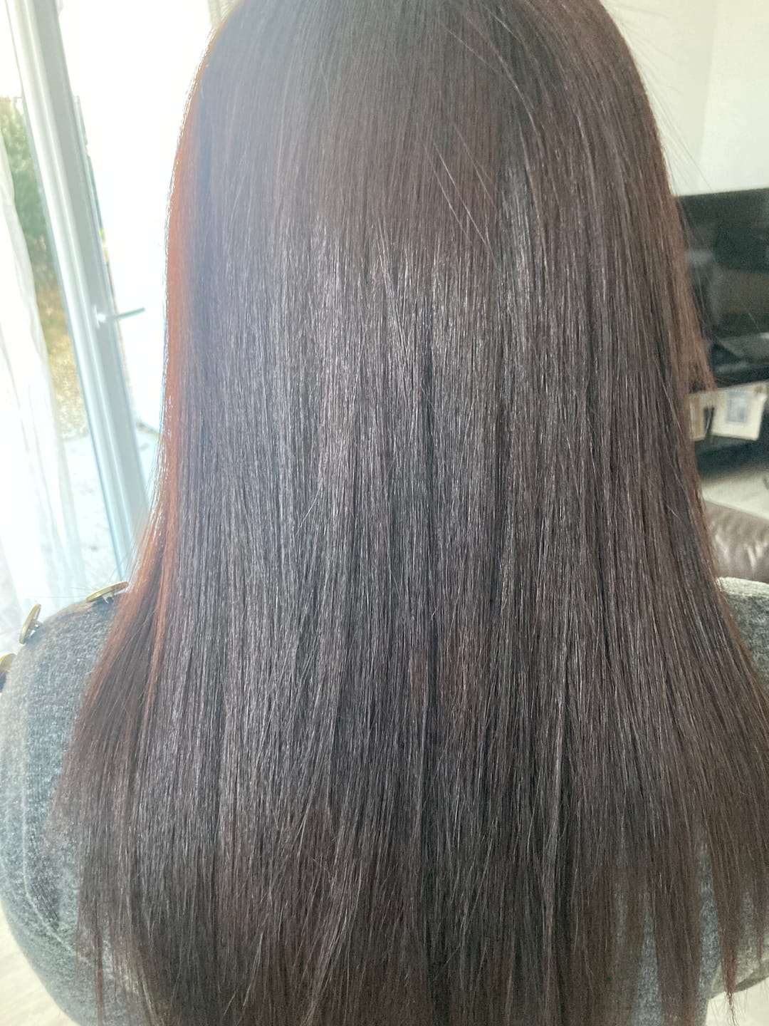 Customer photo review of Lissage Indien 1L – Lisa Indian Professionnel – Deby Hair