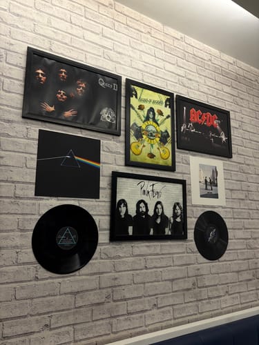 Customer photo review of VINYL RECORDS - ROCK
