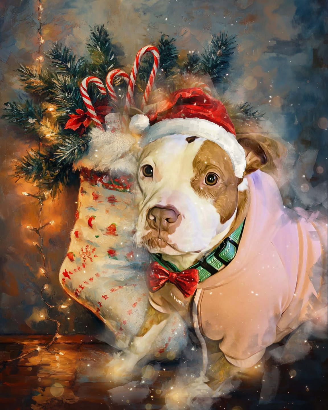 Customer photo review of Pet Art Canvas Print