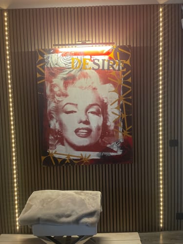 Customer photo review of Échantillon | Chêne Fumé | Panneau acoustique en bois