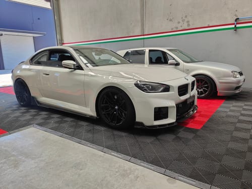 Customer photo review of BMW G87 M2 - PRO OEM Plinth Delete Kit (FRONT)