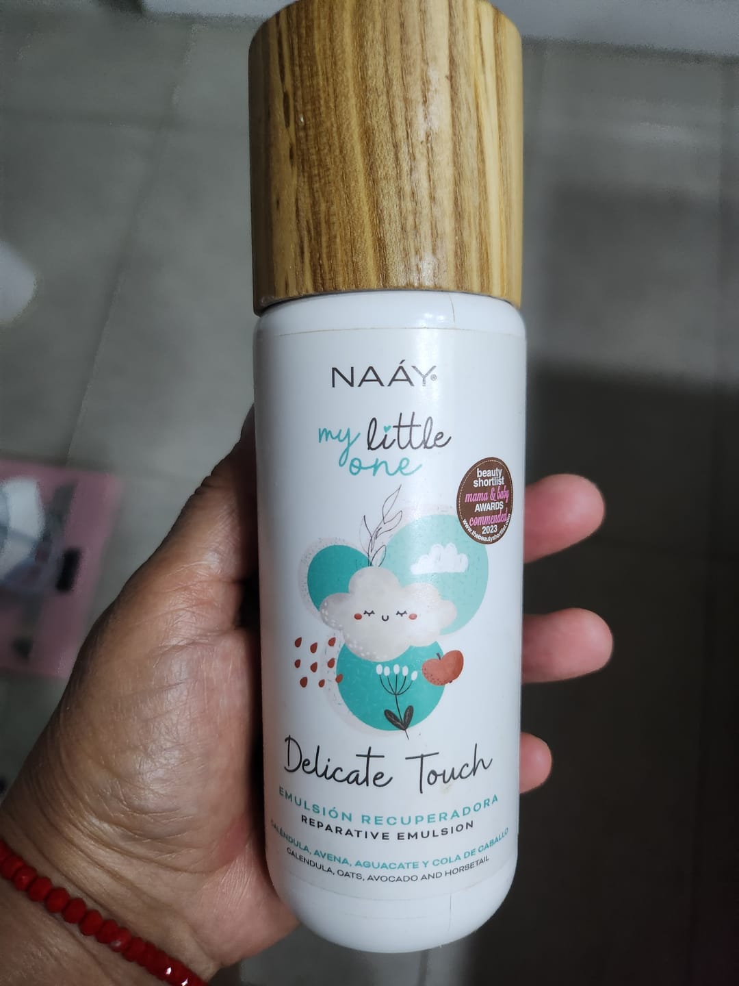 Customer photo review of Delicate Touch | Emulsión Recuperadora | Calmante