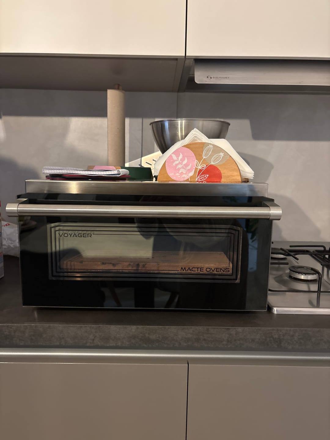 Customer photo review of Macte Ovens Voyager TWIN | Forno elettrico per pizza e pane