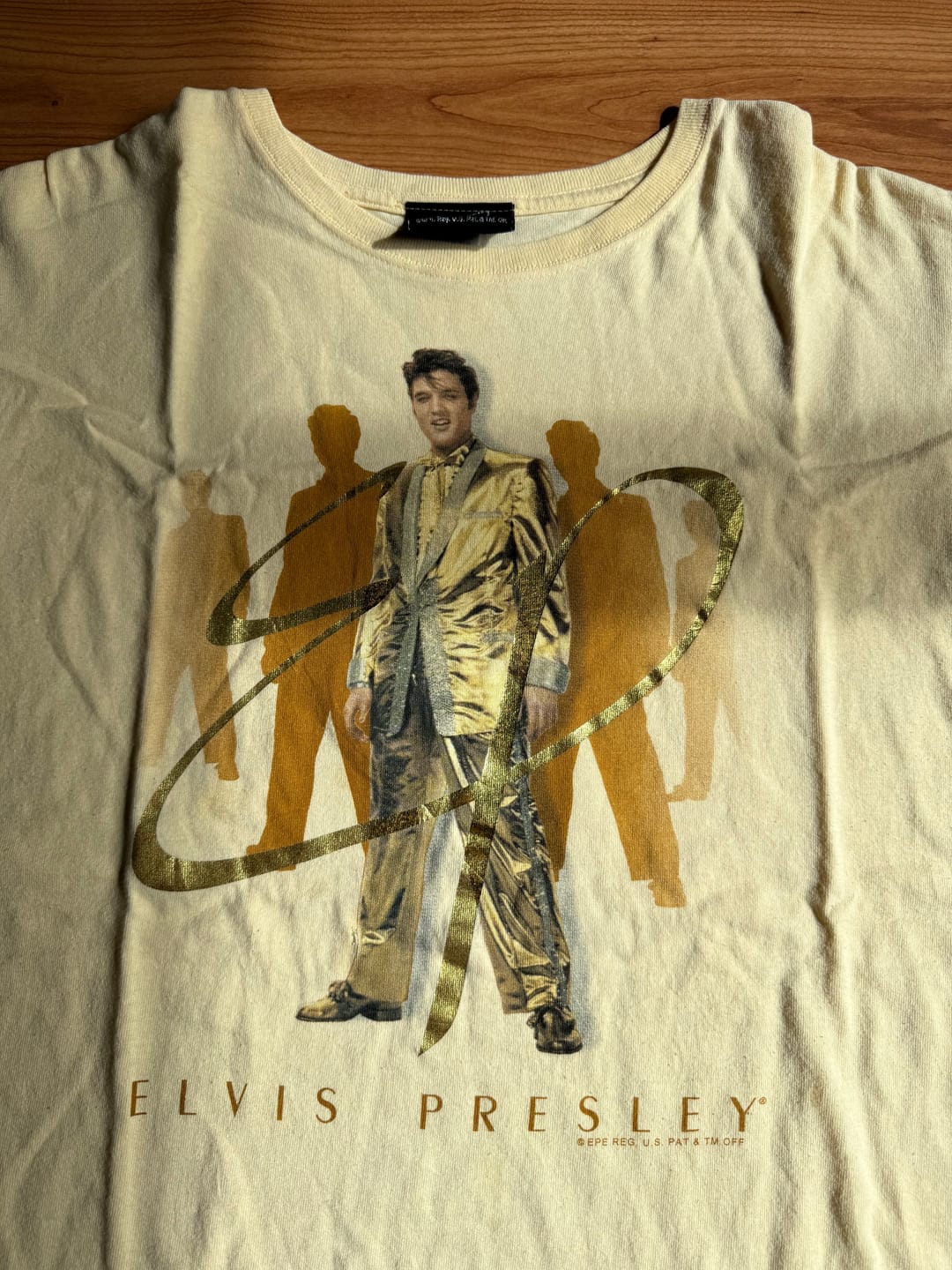 Customer photo review of Vintage 90s Elvis Presley Tee - Women's L