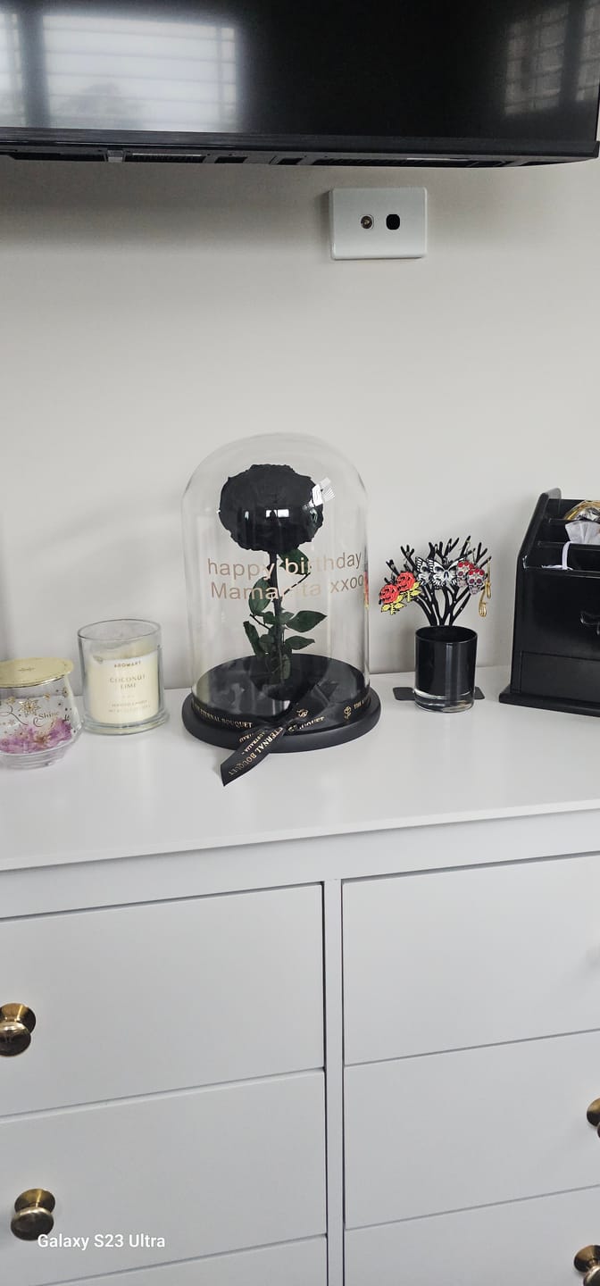 Customer photo review of The Enchanted Rose - Black