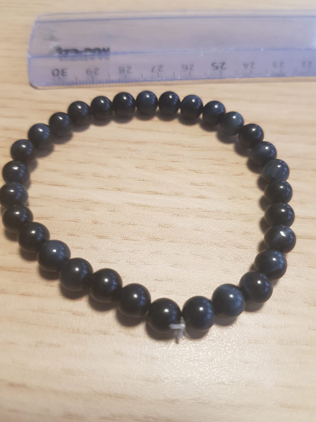 Customer photo review of Bracelet "Ange Gardien" en Oeil de Faucon
