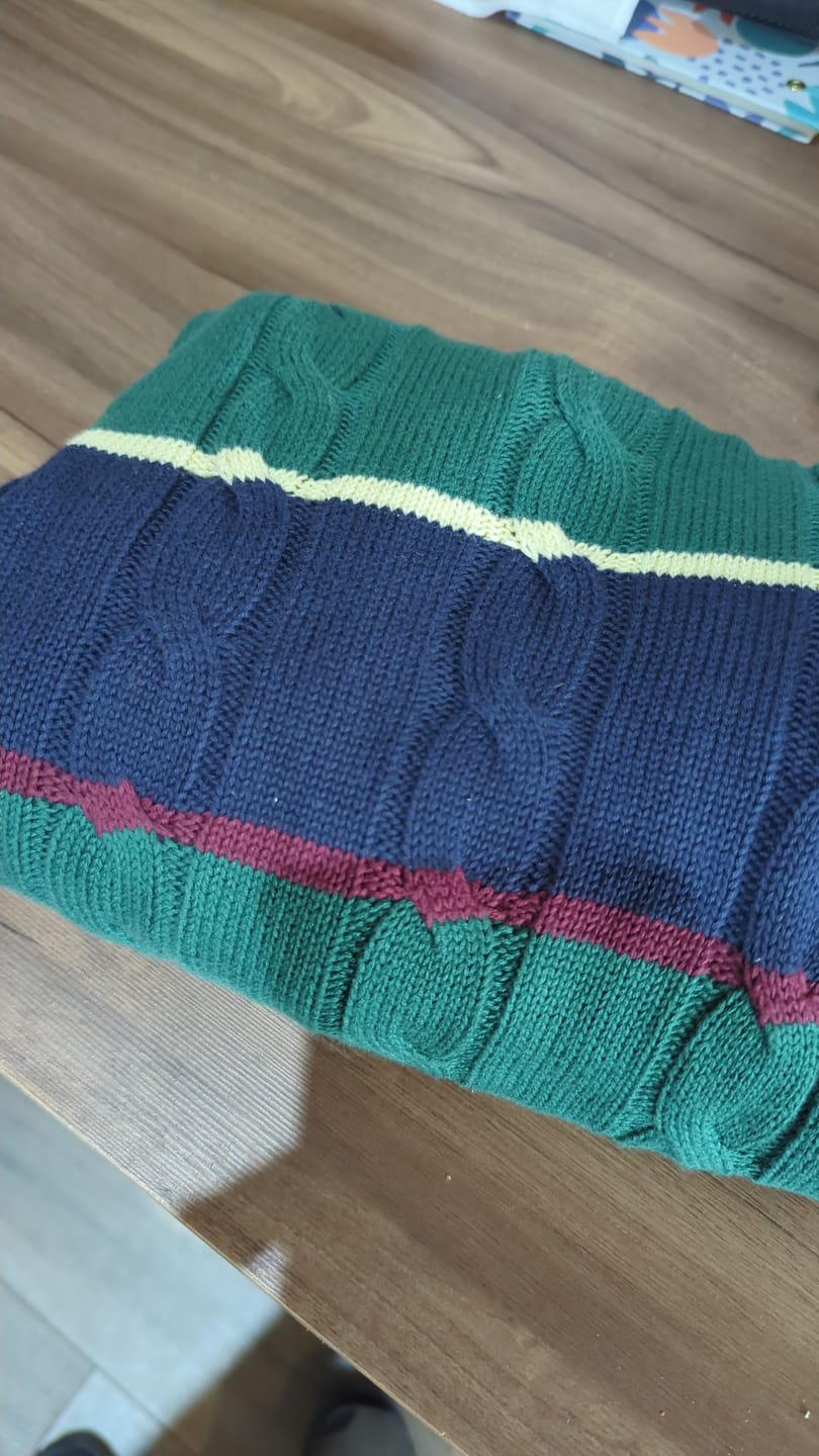 Customer photo review of Sueter Brooks Brothers Chico S Verde