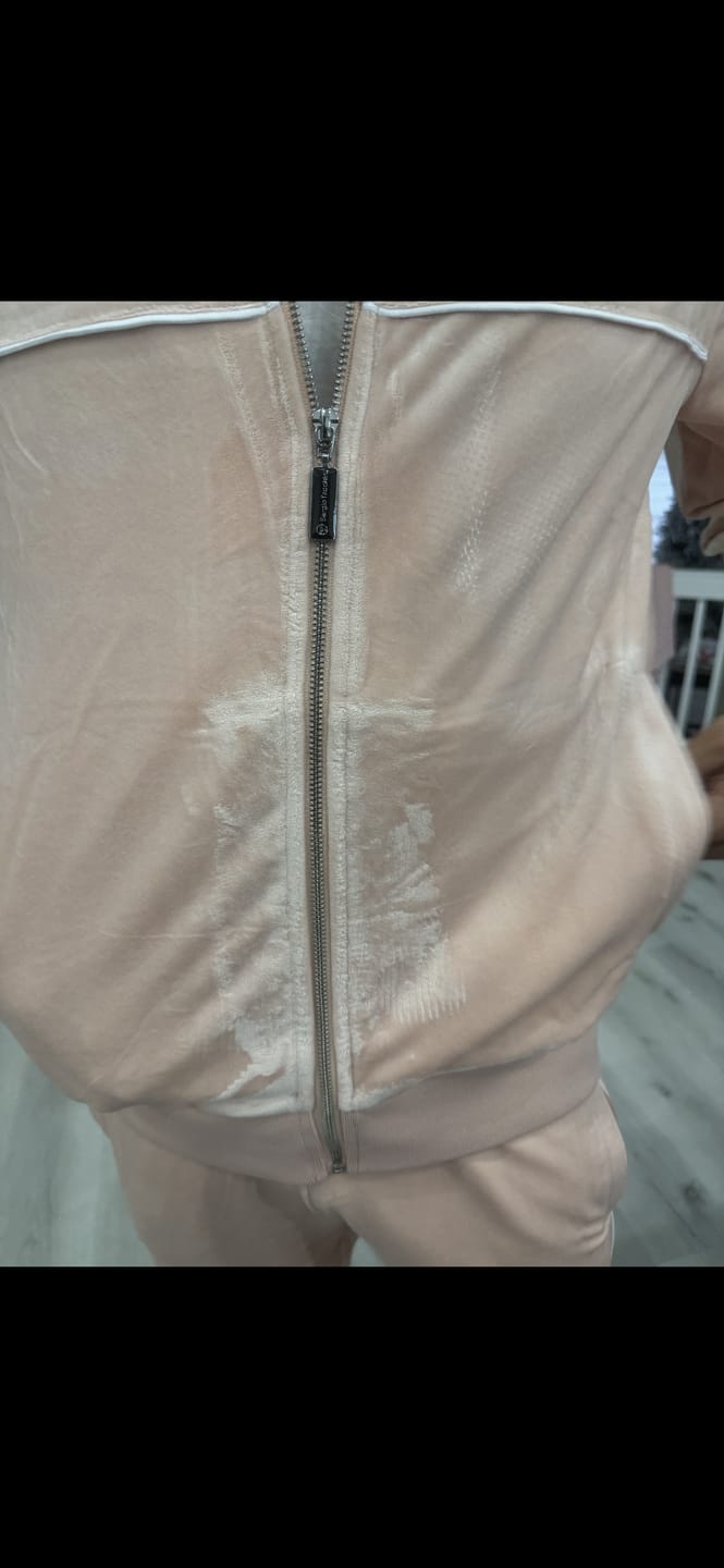 Customer photo review of Lioni Track Jacket- Evening Sand