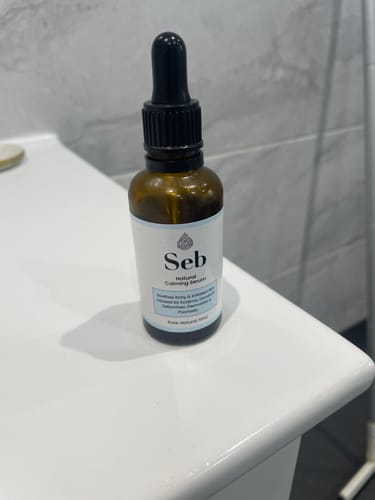 Customer photo review of Seb Natural Calming Serum