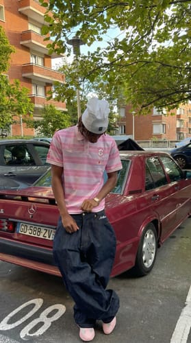 Customer photo review of ARTKIMO'S TRUE RAW DENIMS.