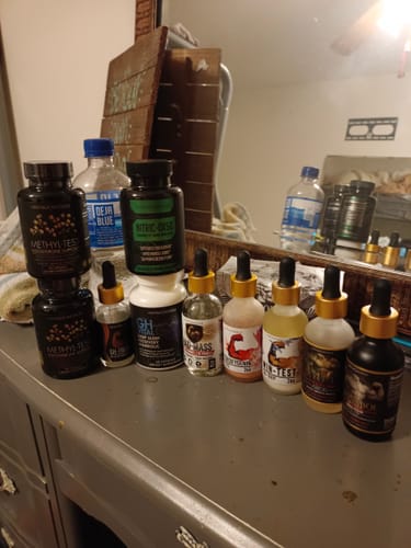 Customer photo review of Testosterone Precursor - RAD-Mass