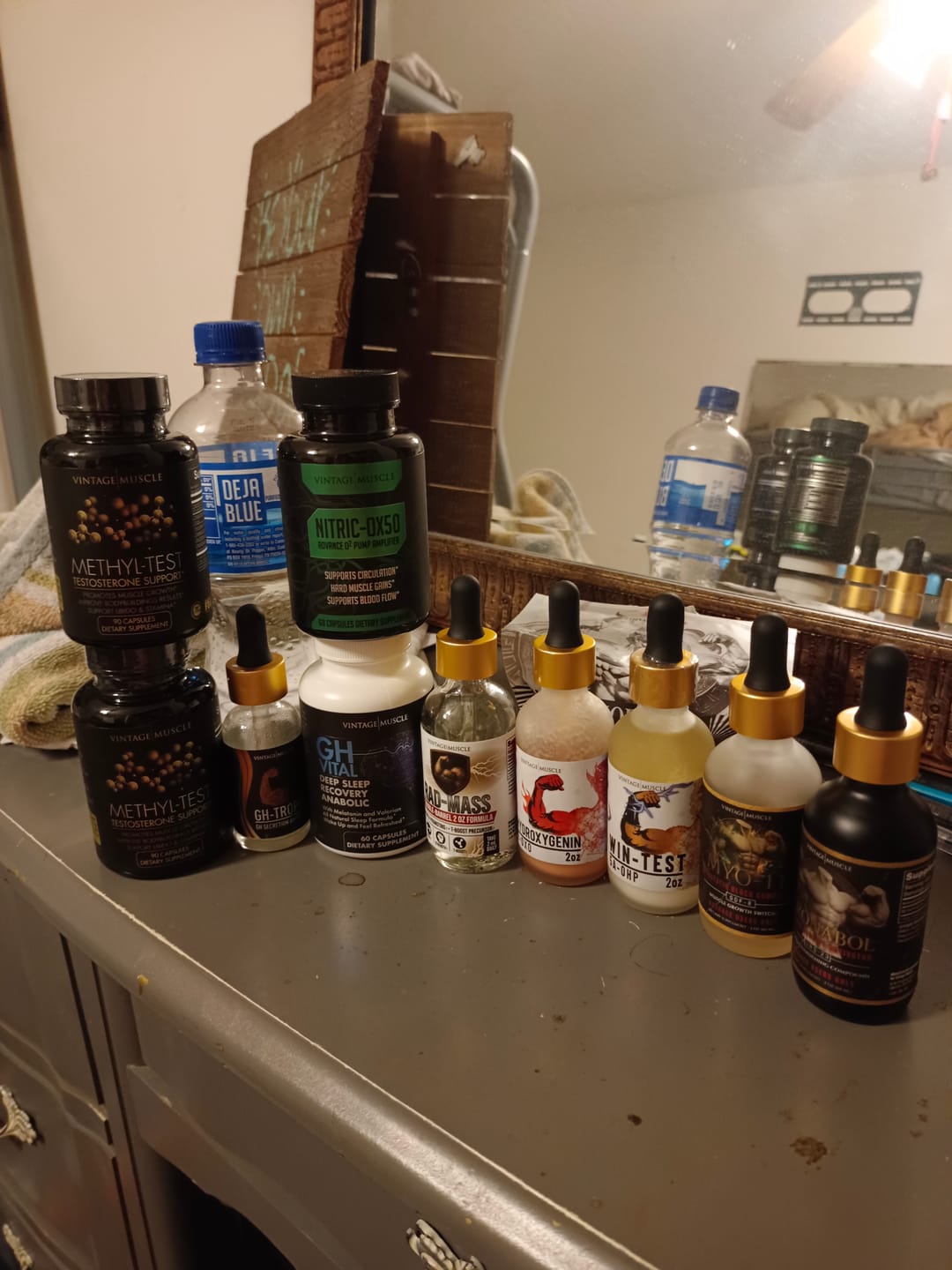 Customer photo review of Testosterone Precursor - RAD-Mass
