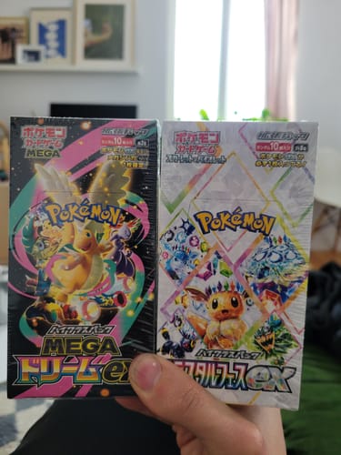 Customer photo review of Pokemon Terastal Festival ex Booster Box sv8a
