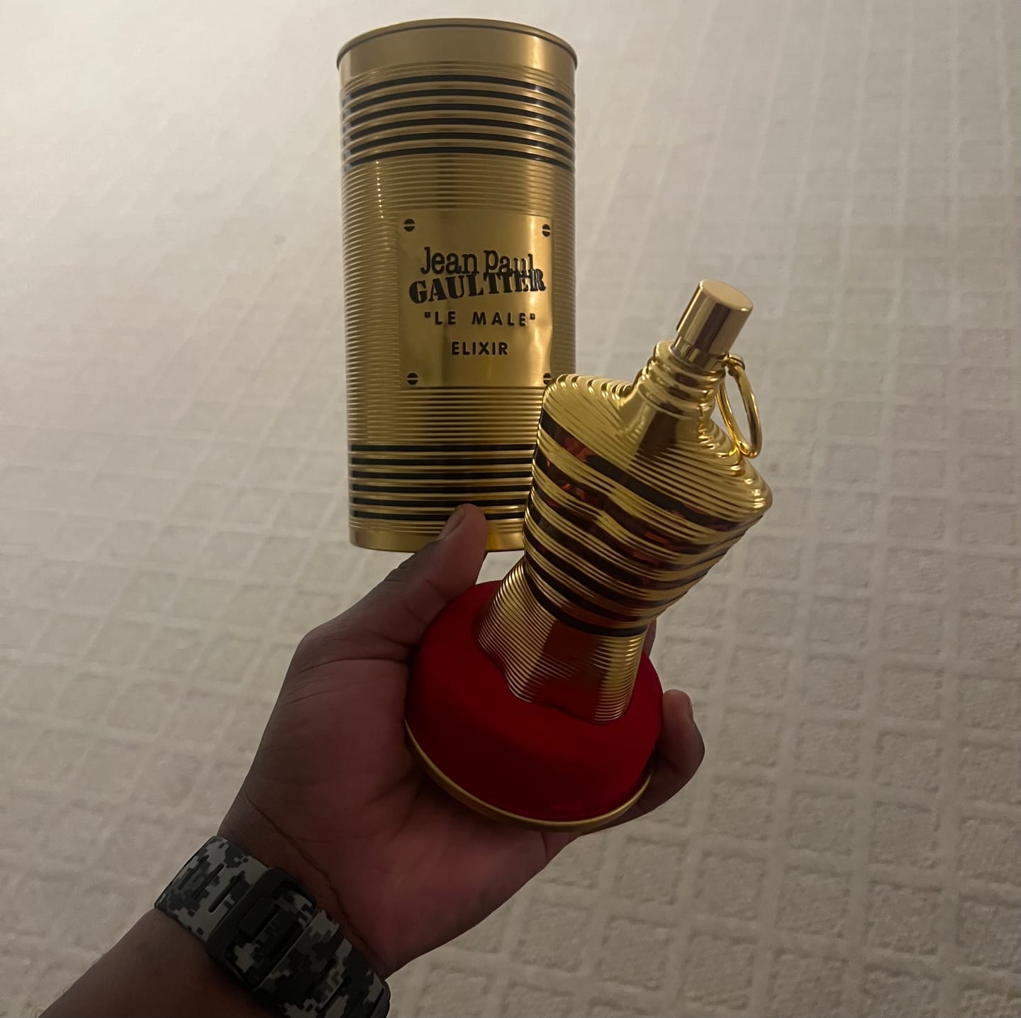 Customer photo review of Jean Paul Gaultier  Le Male Elixir Eau De Parfum 4.2 0z