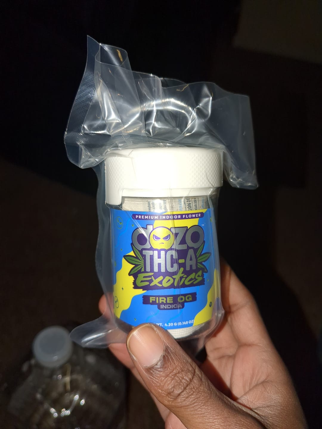Customer photo review of 4.2g Dozo THC-A INDOOR FLOWER