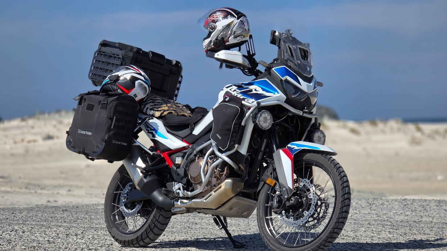 Customer photo review of MotoBags – Semi-Rigid Motorcycle Bags