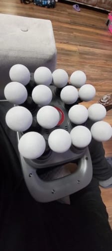 Customer photo review of BestGod Deep Tissue Massager