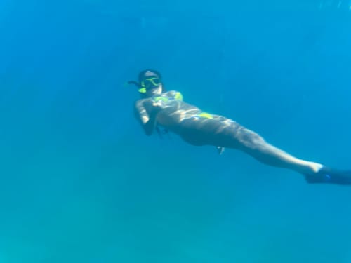 Customer photo review of 008 Micro Bikini Bottoms - Scuba