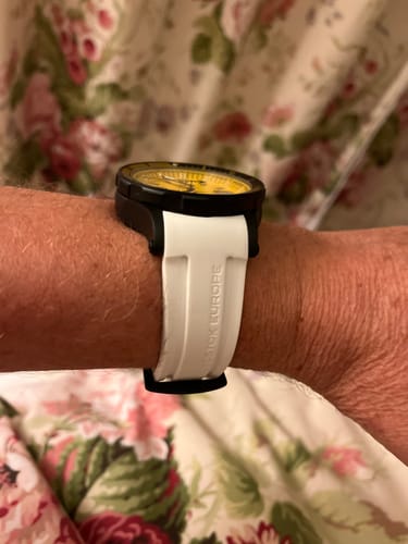 Customer photo review of Anchar Silicone Strap - Polished Buckle