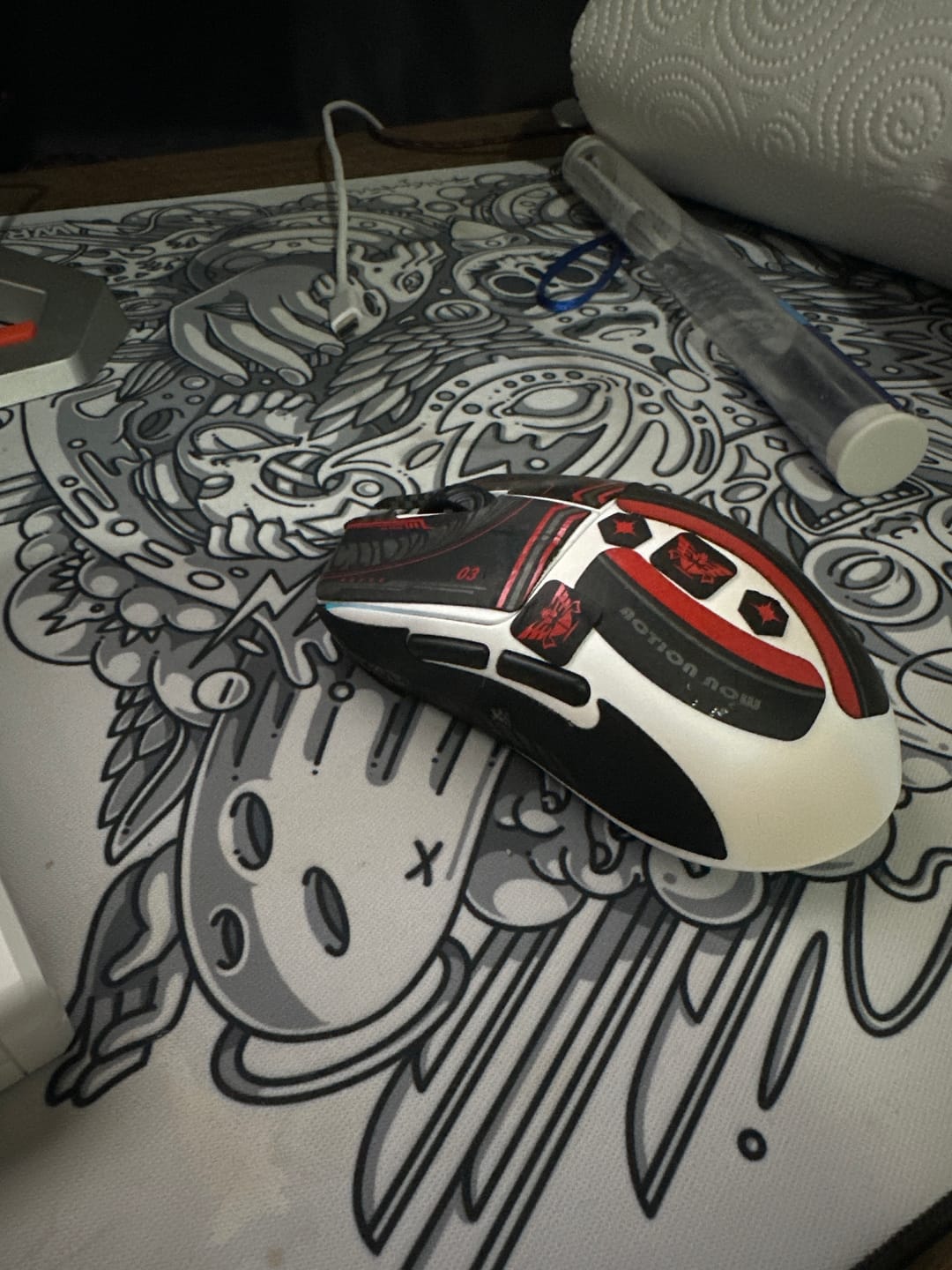 Customer photo review of X-Raypad Chameleon Grip Tape