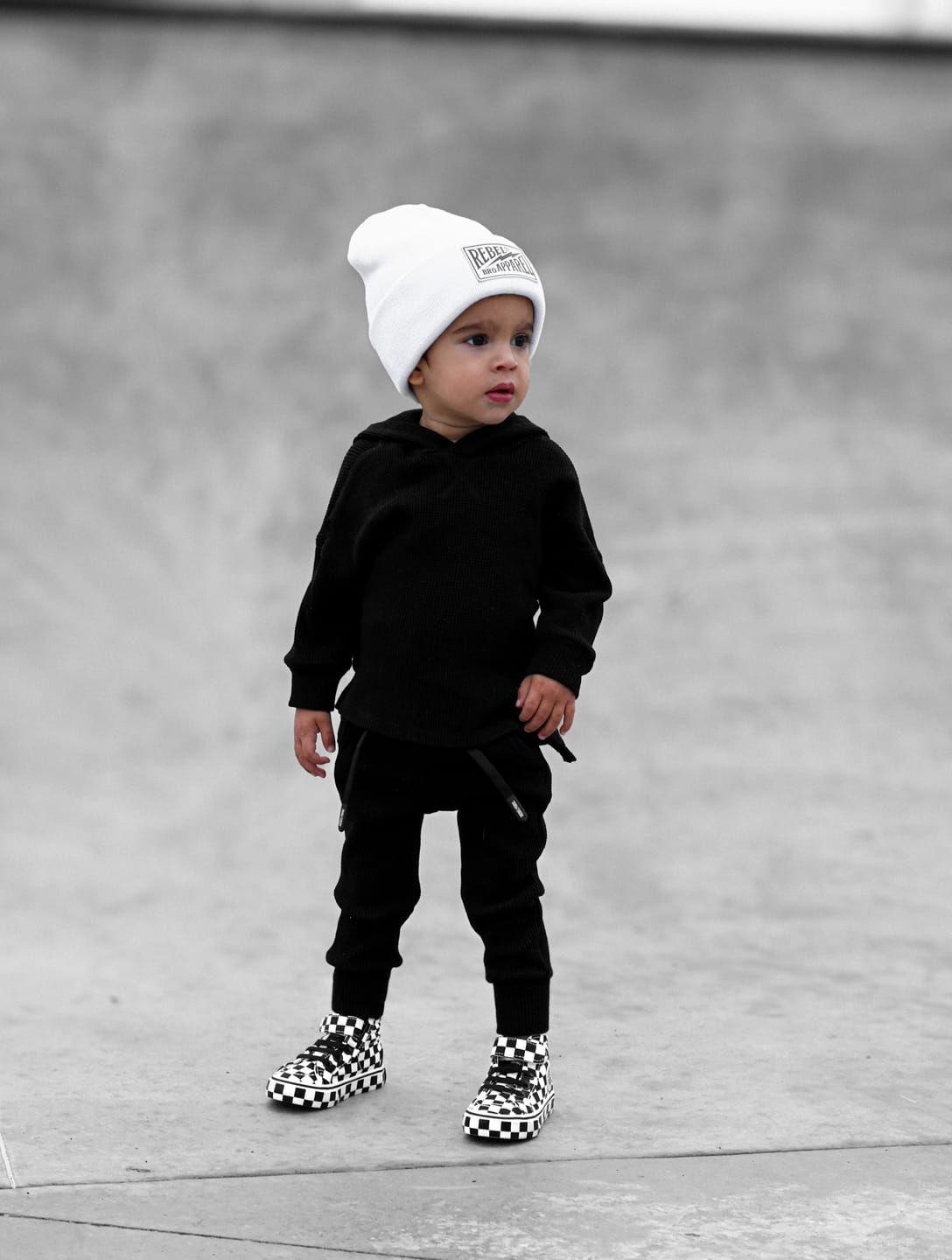Customer photo review of SK8TR Hi-Top in Venice (Checkered)