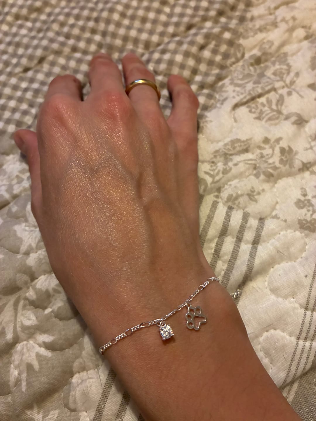 Customer photo review of PULSERA JULIETA PLATA