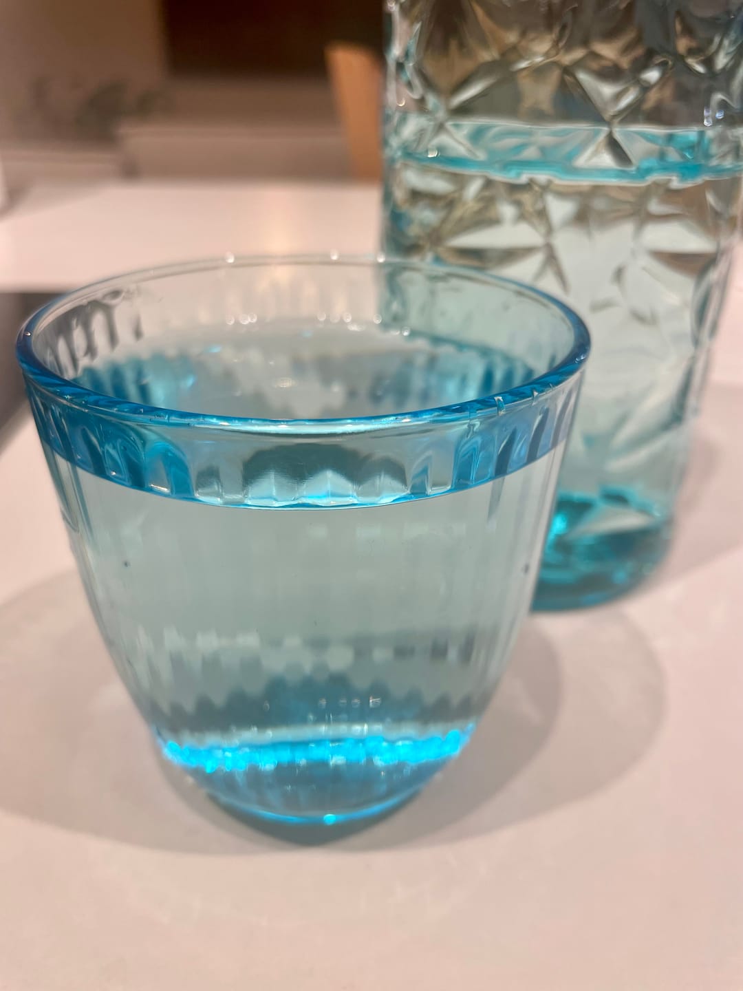 Customer photo review of כוס זכוכית | פסים