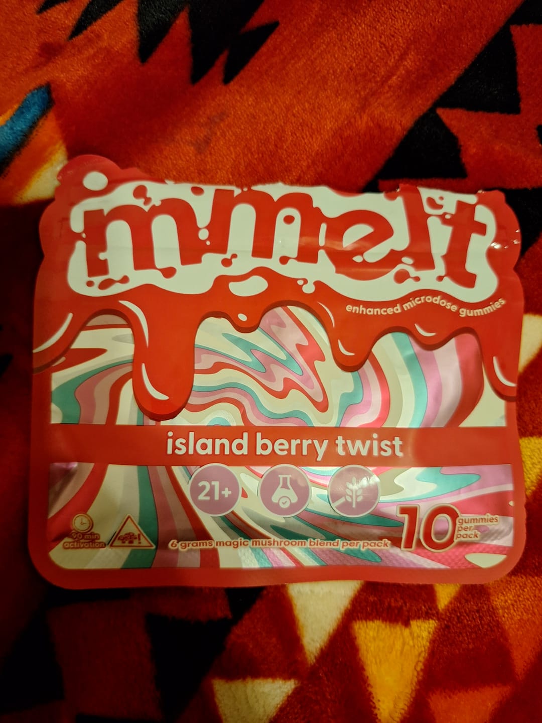 Customer photo review of Mushroom Gummies