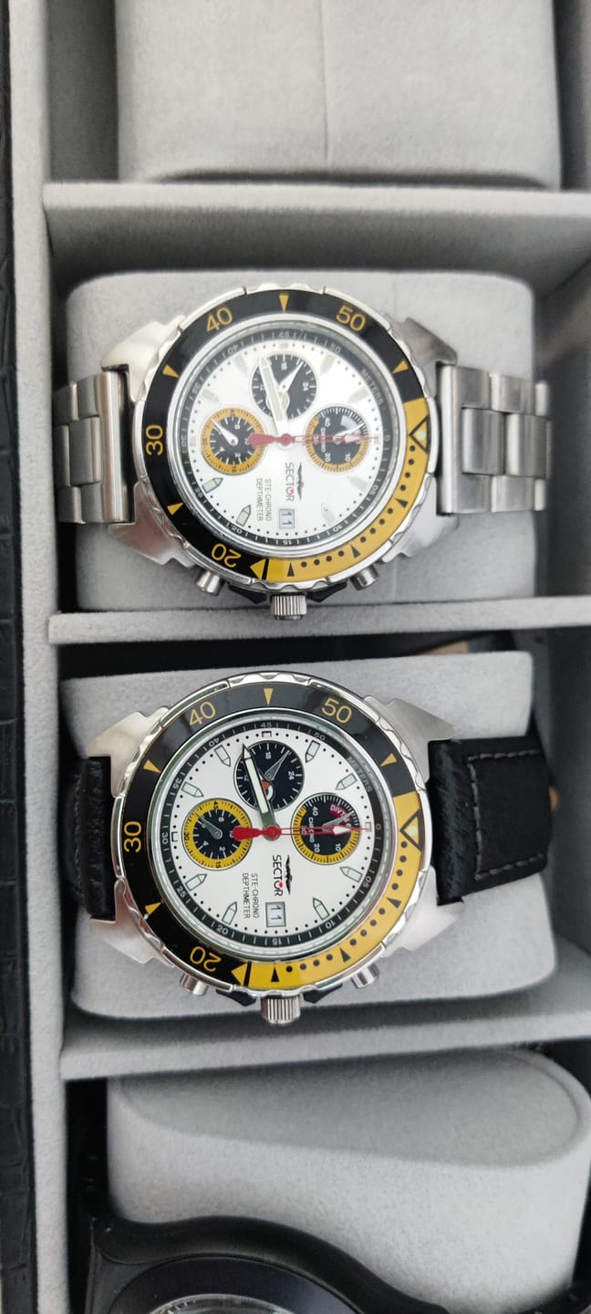 Customer photo review of Orologio Sector Crono Expander