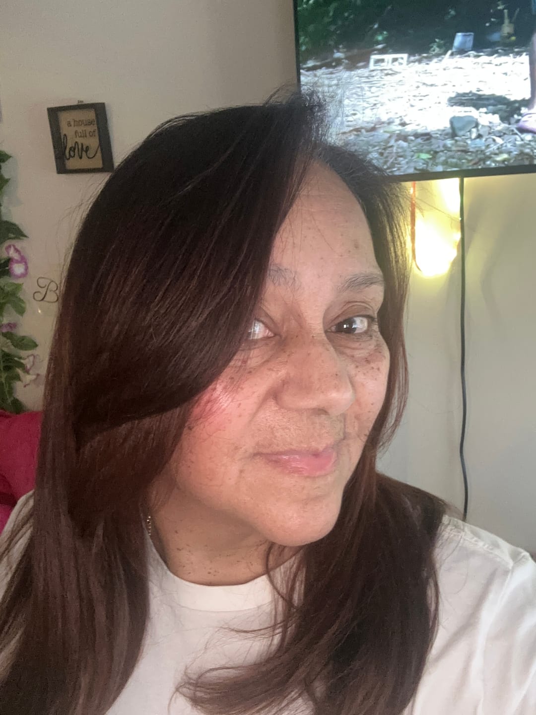 Customer photo review of Heat Guard Hair Serum