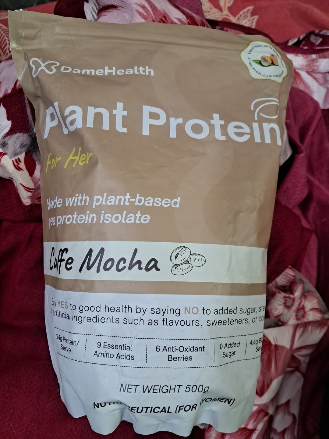 Customer photo review of Plant Protein l All Natural Protein for Women