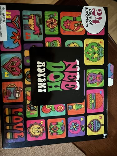 Customer photo review of NeeDoh Squishmas 2025 Advent Calendar