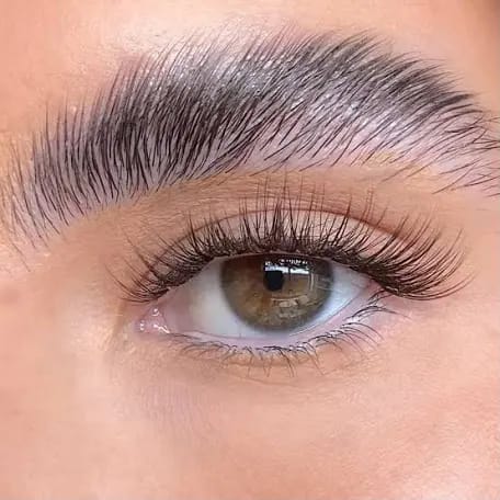 Customer photo review of Infinaluxe Pre-mapped Segment Lash Extensions – 3 x pairs