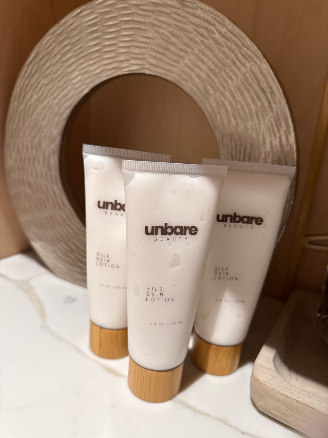 Customer photo review of 1st One Silk Skin Lotion