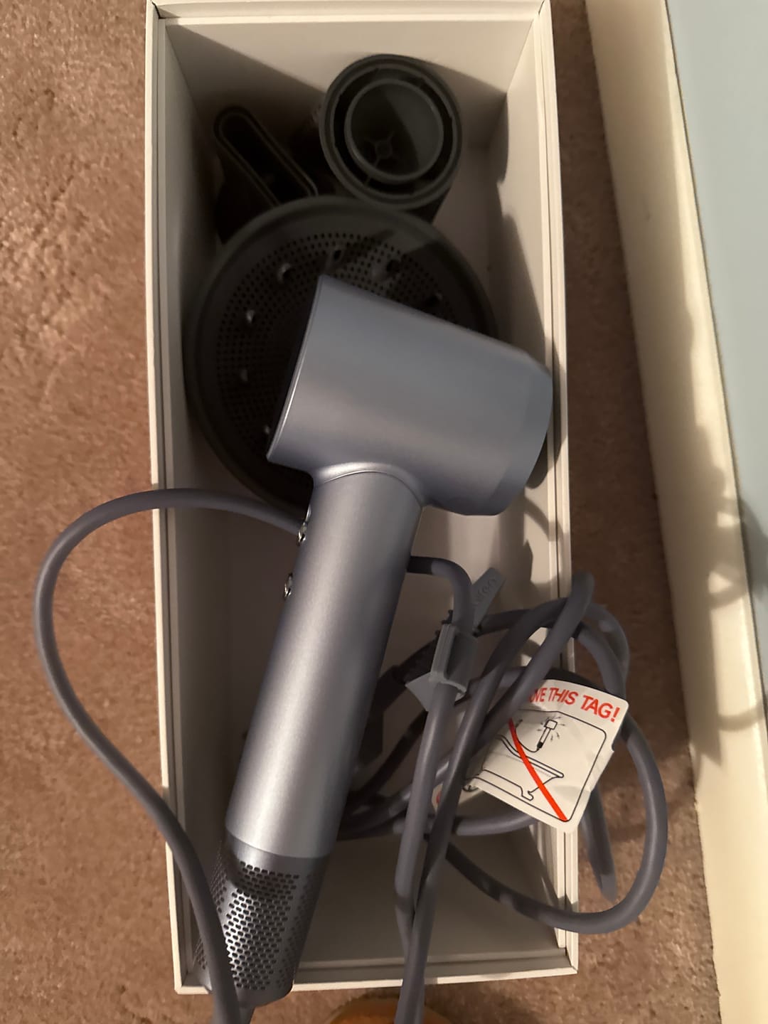 Customer photo review of Laifen Swift Special · High-speed hair dryer (3 nozzles)