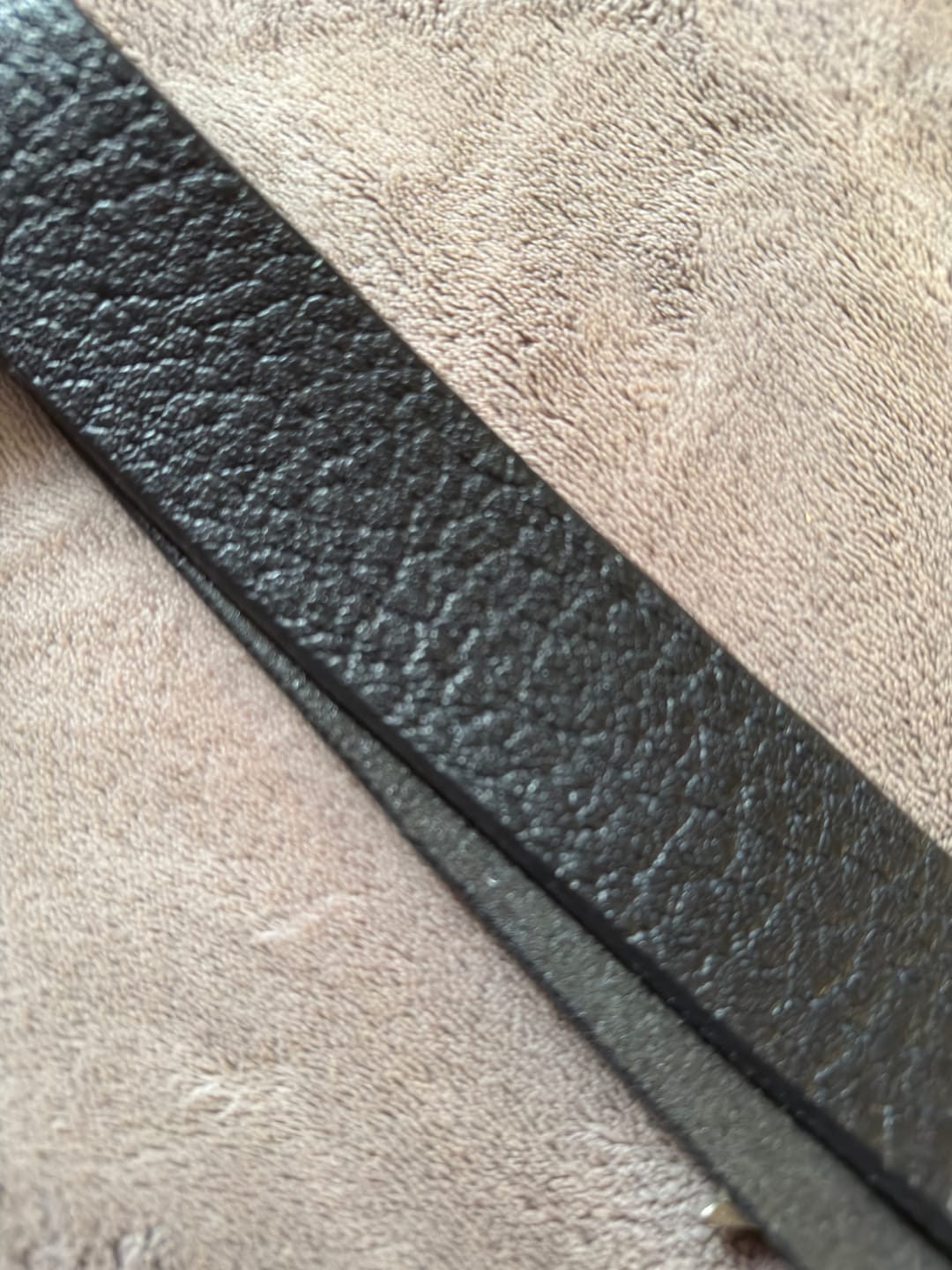 Customer photo review of The Maverick Belt - Extra Thick 100% American Pebble Grain Bison Leather Belt