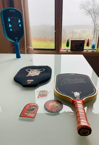 Customer photo review of The Loco 16mm Pickleball Paddle- Standard