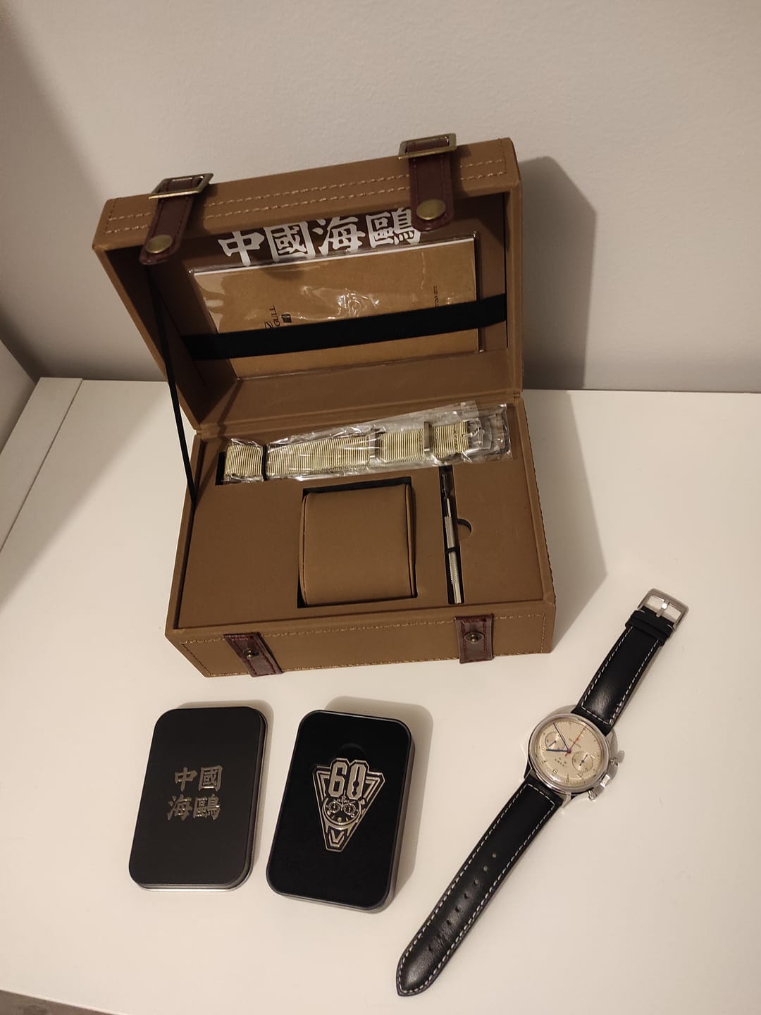 Customer photo review of 1963 Reissue Times Edition |  Vintage | Chronograph | Pilot | 40mm