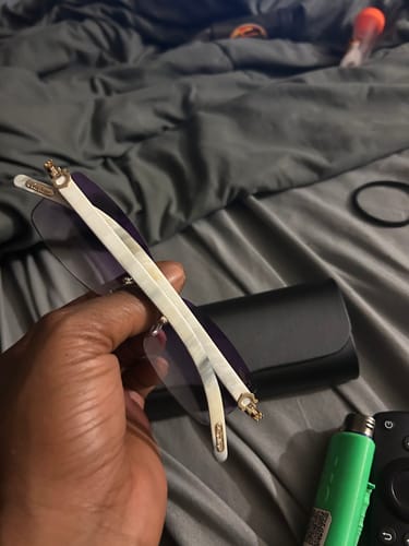 Customer photo review of 2023 model white buffs