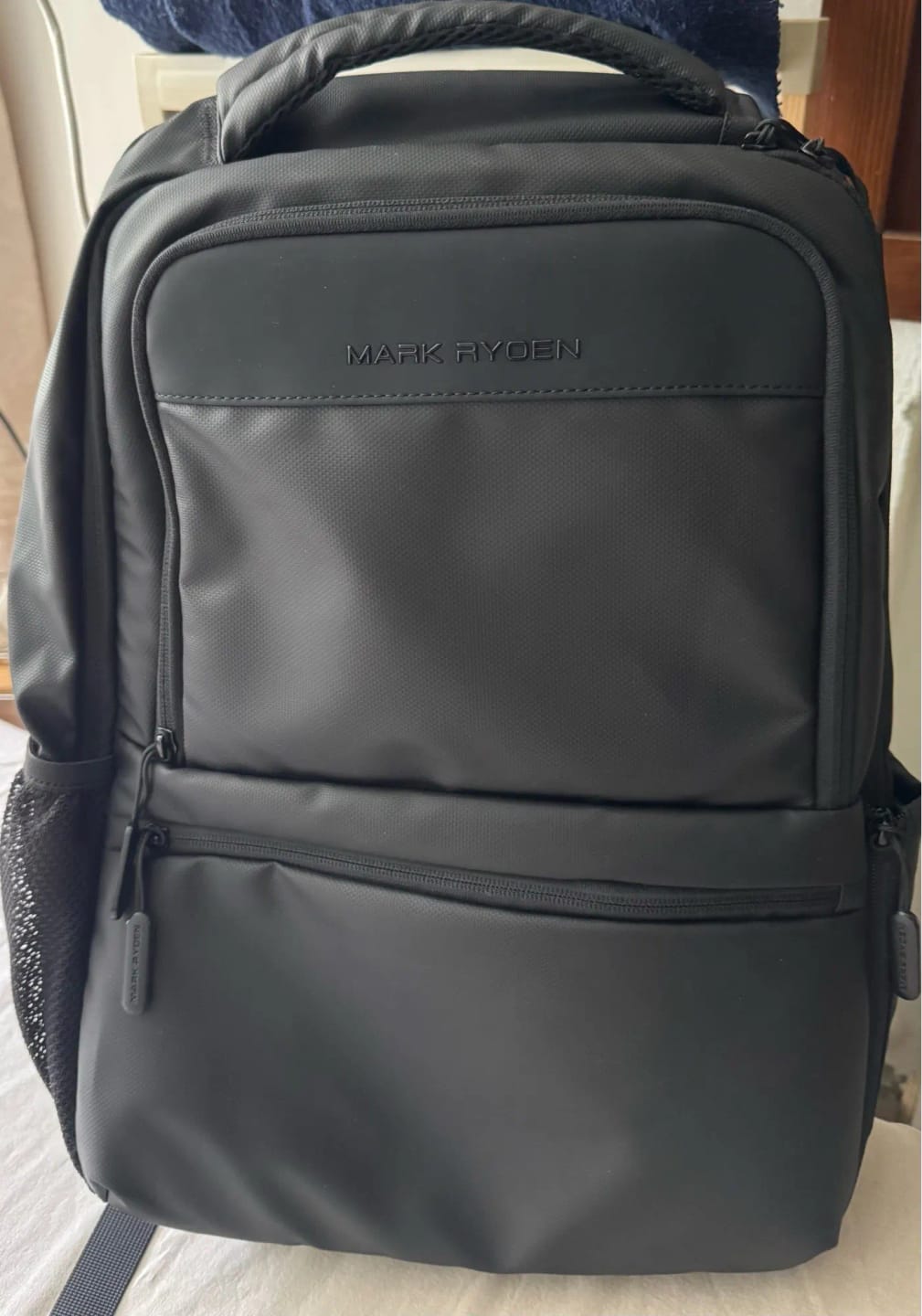 Customer photo review of Mochila Trabalho Masculina Portátil 15.6"
