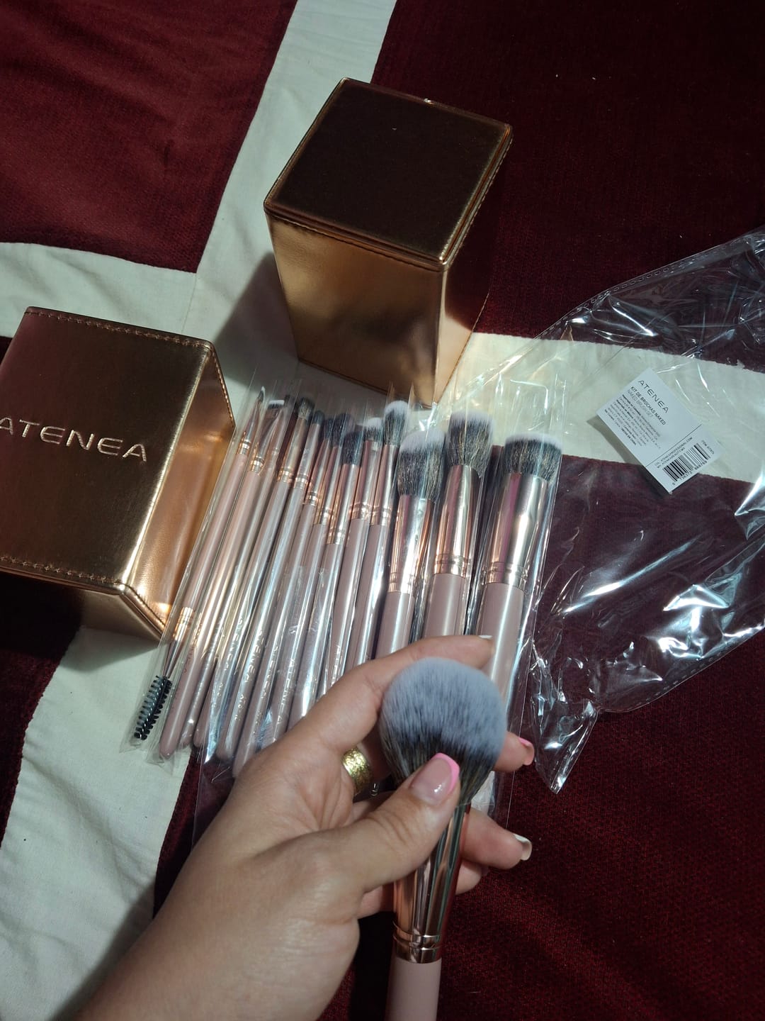 Customer photo review of KIT DE BROCHAS NAKED