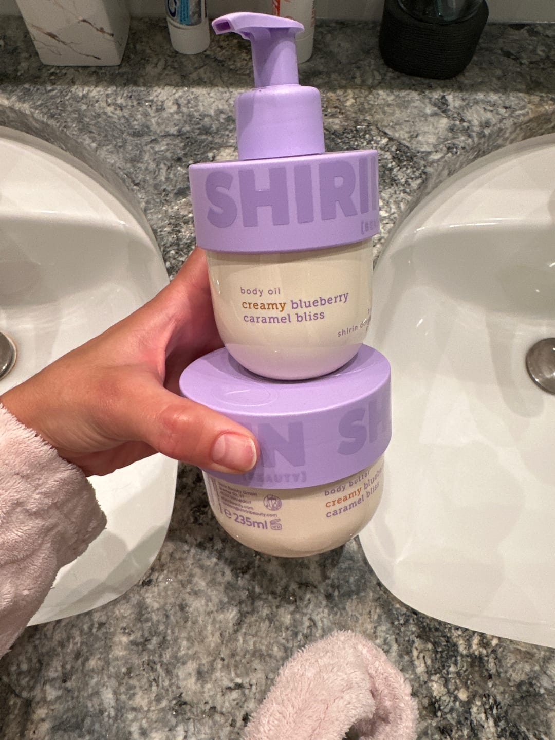 Customer photo review of Glow-Girl Set Milky Mango Matcha Latte Kiss