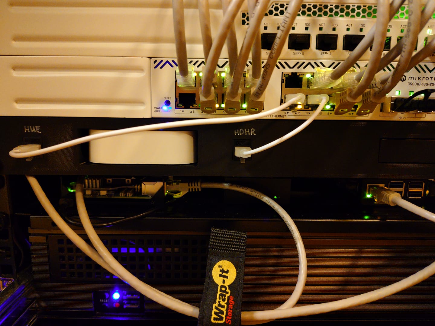 Customer photo review of HDHomeRun Connect Duo/Quatro 1U Rack Mount(Modular)