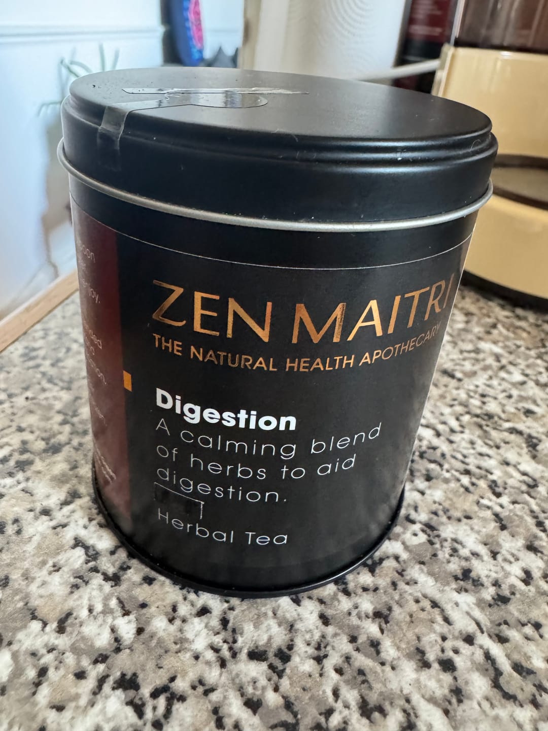 Customer photo review of Digestion Herbal Tea – Soothing Loose Leaf Blend for Gut Comfort & Bloating Relief (65g)