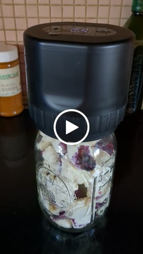 Customer video review of Mason Genie® Vacuum Sealer Kit